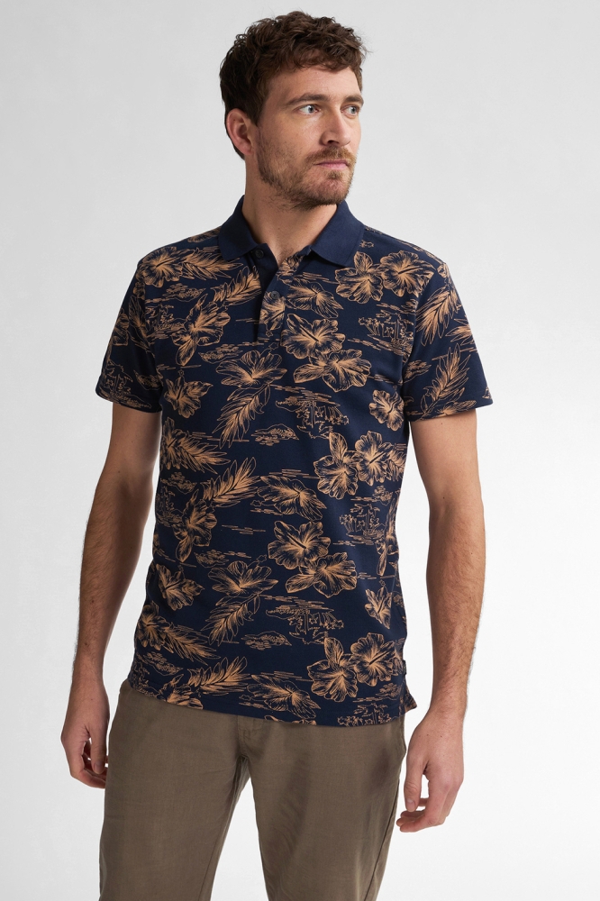 PIQUE POLO SHELLWAY M 1050 POL911 5178 Navy Blue